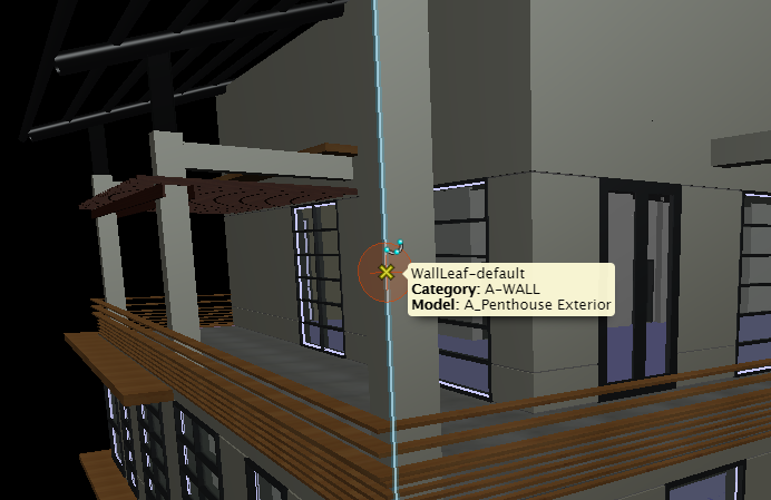 Example of AccuSnap with snapping enabled snapping example